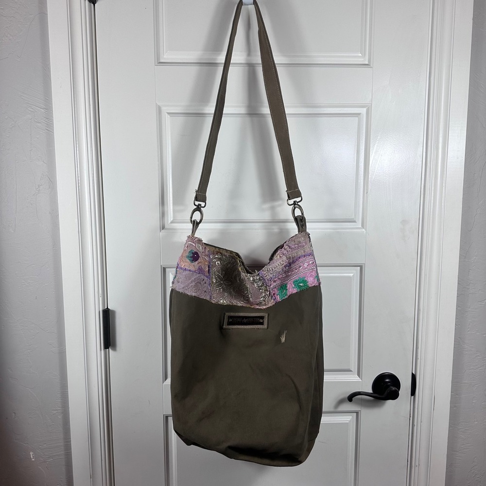 Vintage Addiction Boho Patchwork Shoulder Bag 100% Cotton Handmade India